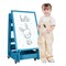 Kids' Standing Art Easel with 4-Level Adjustable Height and Multi-Functional Drawing Board